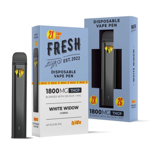White Widow Vape Pen - THCP - Disposable - Fresh - 1800mg - 1
