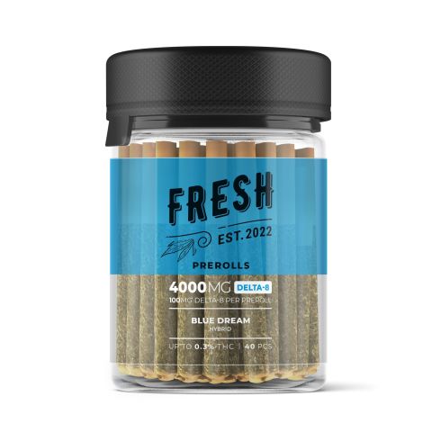 Blue Dream Pre-Roll - Delta 8 - Blends - 4000mg (40 Pack) - Thumbnail 2