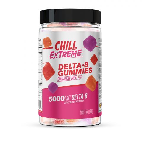 Chill Plus Extreme Delta-8 Gummies Paradise Mix - 5000X - Thumbnail 2