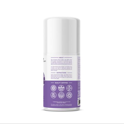 CBD Oil Biotech Muscle Magic Joint Relief Cream - 1000mg - Thumbnail 2