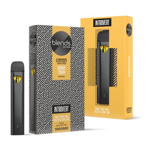Durban Poison Vape Pen - THCB - Disposable - Blends - 1800mg - 1