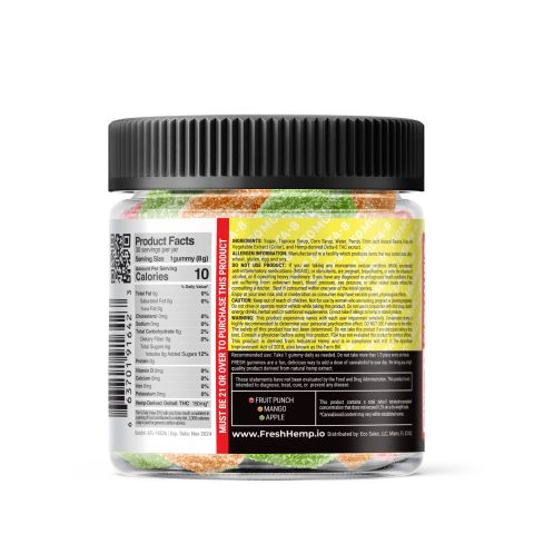 Fruity Blend Gummies - Delta 8 - Fresh - 4500MG - Thumbnail 3