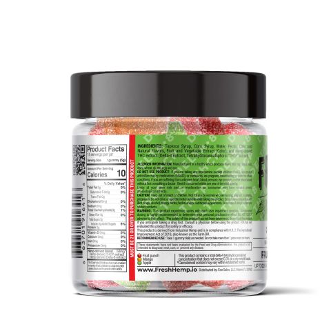 Fruity Blend Gummies - Delta 8, THCP Blend- Fresh - 750MG - Thumbnail 3