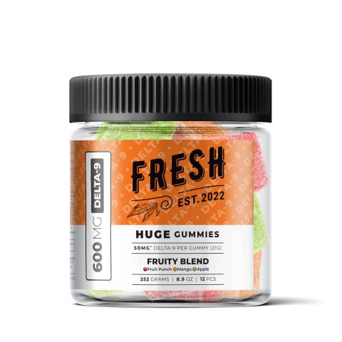 Fruity Blend Gummies - Delta 9 - Fresh - 600MG - Thumbnail 2