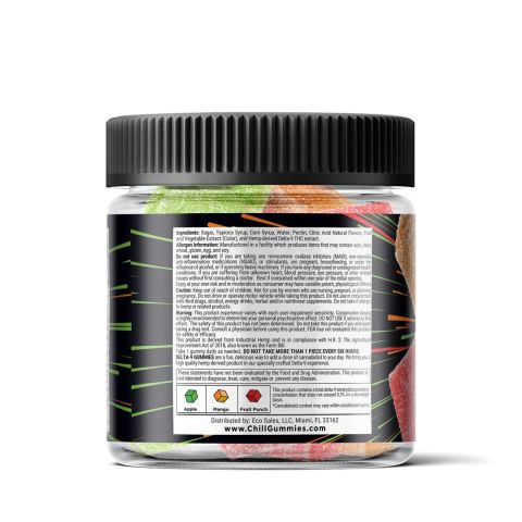 Fruity Mix Gummies -  Delta 9 - Chill Plus - 600MG - Thumbnail 4