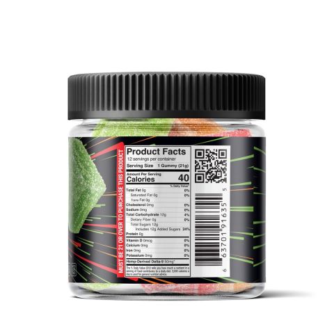 Fruity Mix Gummies -  Delta 9 - Chill Plus - 600MG - Thumbnail 3