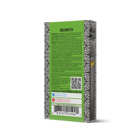 Soothe Blend - 1800mg Vape Pen - Sativa - 2ml - Blends by Fresh - 4