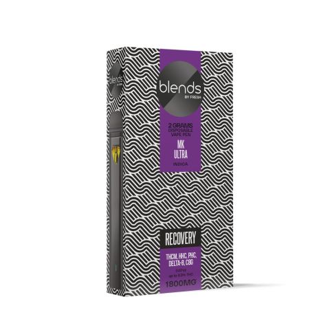 Recovery Blend - 1800mg Vape Pen - Indica - 2ml - Blends by Fresh - Thumbnail 3