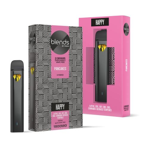 Happy Blend - 1800mg Vape Pen - Hybrid - 2ml - Blends by Fresh - Thumbnail 1