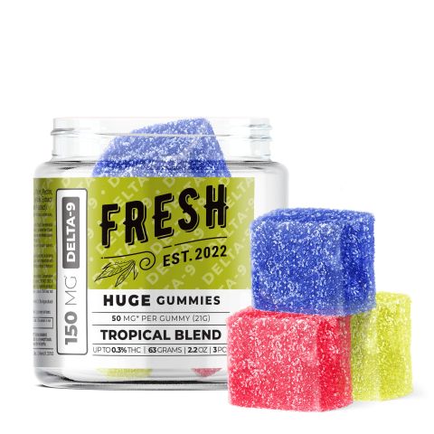 Tropical Blend Gummies - Delta 9 - Fresh - 150MG - 1