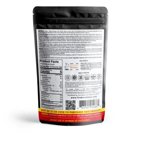 Limited Edition Fruity Assortment Gummies - Delta 9 THC - The Bored Gummy - 600MG  - Thumbnail 4
