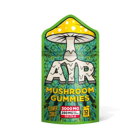 250mg D8 Mushroom Gummies - Flower Child - Air - 1