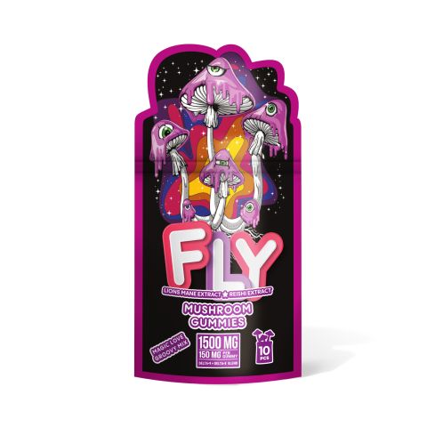 Magic Love Groovy Mix Mushroom Gummies - Fly - 1500mg - 1