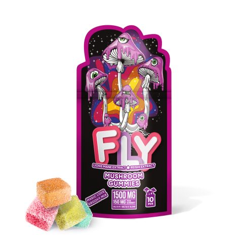 Magic Love Groovy Mix Mushroom Gummies - Fly - 1500mg - 2