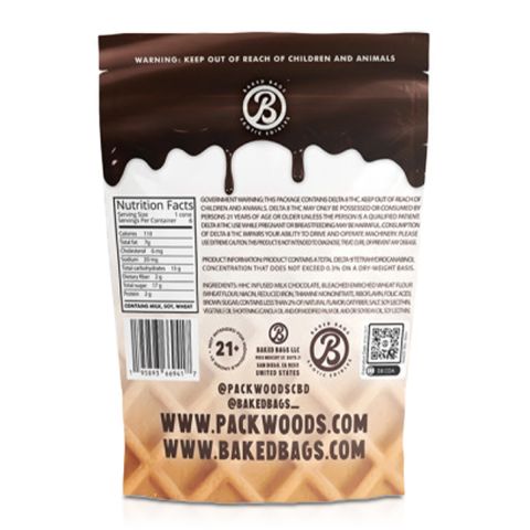 Milk Chocolate Coned - Delta 8 - Packwoods - 600mg - Thumbnail 2