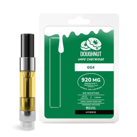 GG4 Cartridge - Active CBD - Enzactiv - Doughnut Active CBD - 920mg - Thumbnail 1