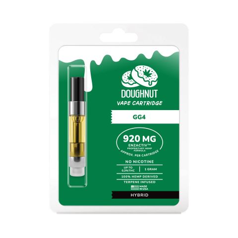 GG4 Cartridge - Active CBD - Enzactiv - Doughnut Active CBD - 920mg - Thumbnail 2