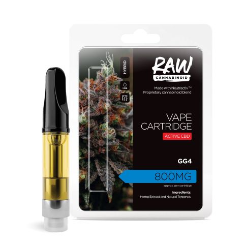 GG4 Cartridge - CBD - Raw - 800mg - Thumbnail 1