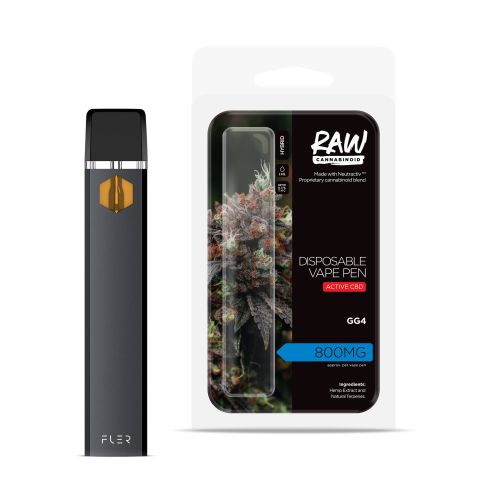 GG4 Vape Pen - CBD - Disposable - Raw - 800mg - Thumbnail 1