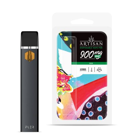 GG4 Vape Pen - HHC THC - Disposable - Artisan - 900mg - Thumbnail 1
