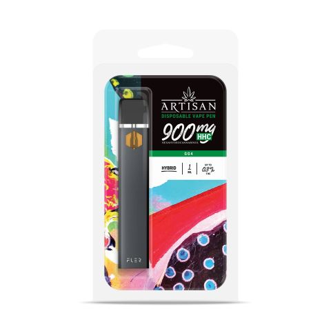 GG4 Vape Pen - HHC THC - Disposable - Artisan - 900mg - Thumbnail 2
