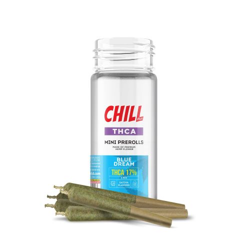 0.5g Blue Dream Mini Pre-Rolls - THCA - Chill Plus - 5 Joints - Thumbnail 1