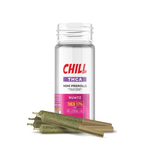 0.5g Runtz Mini Pre-Rolls - THCA - Chill Plus - 5 Joints - Thumbnail 1