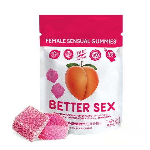 Female Sensual Gummy Pouch - Better Sex - Thumbnail 1
