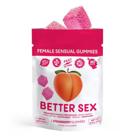 Female Sensual Gummy Pouch - Better Sex - Thumbnail 3