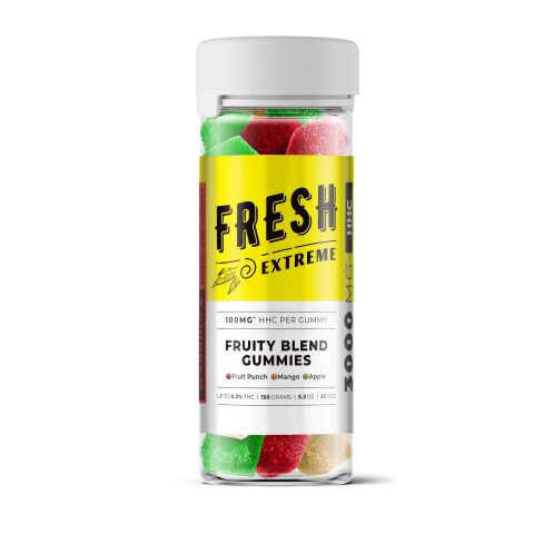 100mg HHC Cube Gummies - Fruity Blend - Fresh - Thumbnail 2
