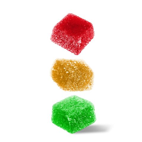 25mg CBD, D8 Gummies - Fruity Mix - 10X - Thumbnail 4
