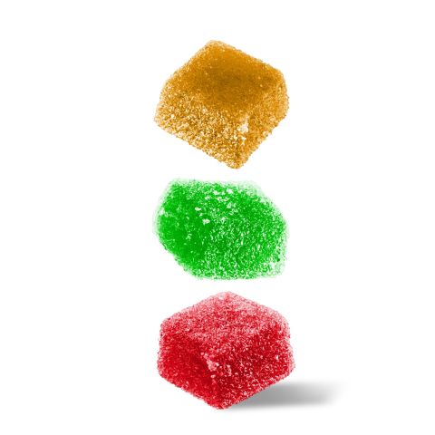 25mg D10, D8 Gummies - Fruity Mix - Hyper - Thumbnail 4