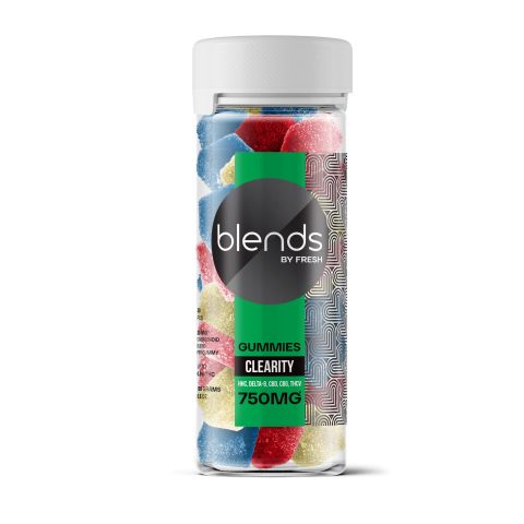 Clearity Blend - 25mg Gummies - HHC, D8, CBD, CBG, THCV - Blends by Fresh - Thumbnail 2