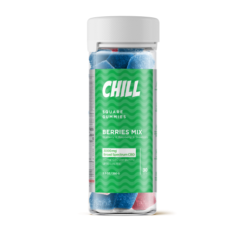 100mg Broad Spectrum CBD Gummies - Chill - Thumbnail 4