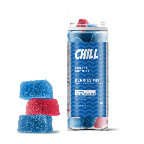 100mg Full Spectrum CBD Gummies - Chill - Thumbnail 3