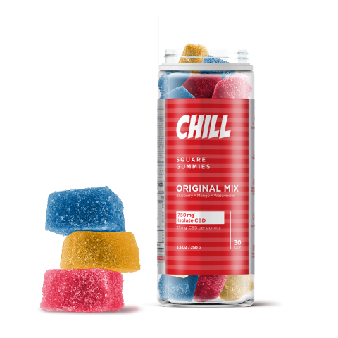 25mg CBD Isolate Gummies - Chill - Thumbnail 3