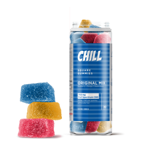 25mg Full Spectrum CBD Gummies - Chill - Thumbnail 3