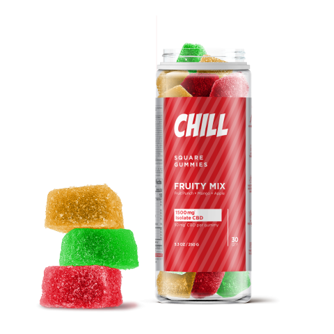 50mg CBD Isolate Gummies - Chill - Thumbnail 3