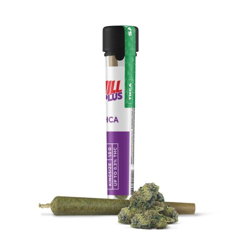 1.5g Blue Satellite King Size Pre-Roll - THCA - Chill Plus - 1 Joint - Thumbnail 2