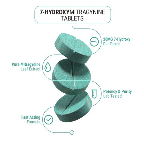 20mg 7-Hydroxy Tablets - Cloud 7-OH - Thumbnail 3