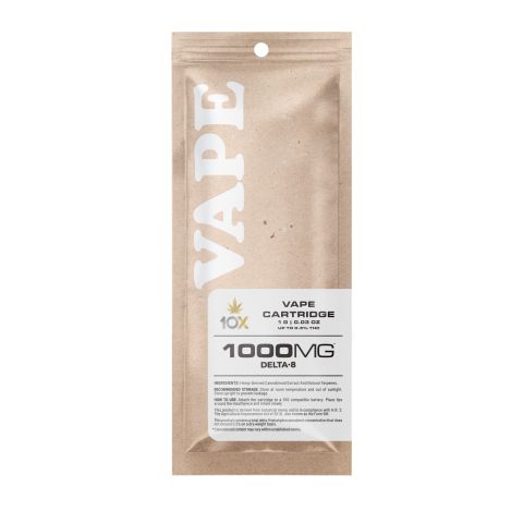1000mg D8 Vape Cart - Pineapple Express - Hybrid - 1ml - 10X - Thumbnail 3