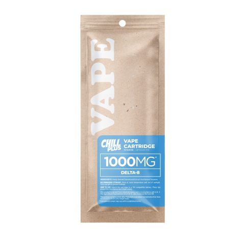 1000mg D8 Vape Cart - Pineapple Express - Hybrid - 1ml - Chill Plus - Thumbnail 3