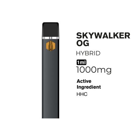 1000mg HHC Vape Pen - Skywalker OG - Hybrid - 1ml - Artisan - Thumbnail 2