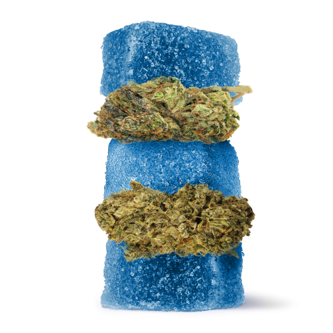 100mg D8 + Live Resin Gummies - Durban Gelato - Chill Extreme - Thumbnail 3