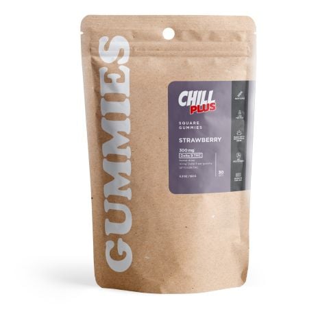 10mg Delta 9 Gummies - Strawberry - Chill Plus - Thumbnail 2
