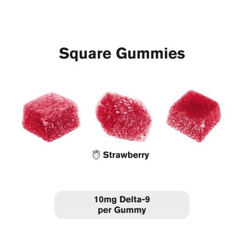 10mg Delta 9 Gummies - Strawberry - Chill Plus - Thumbnail 3