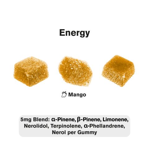 10mg Terpene Gummies - Energy - Mango - Terps Gummies - Thumbnail 3