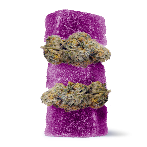 150mg D8 + Live Resin Gummies - Wedding Cake - Chill Extreme - Thumbnail 1