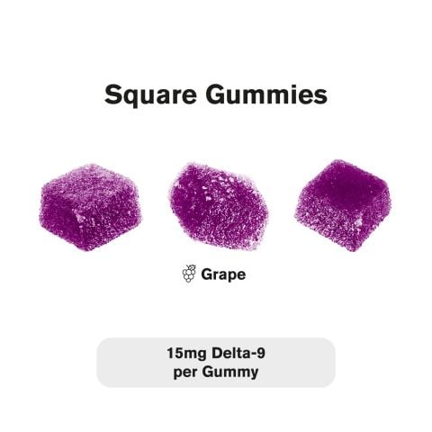 15mg Delta 9 Gummies - Grape - Chill Plus - Thumbnail 3