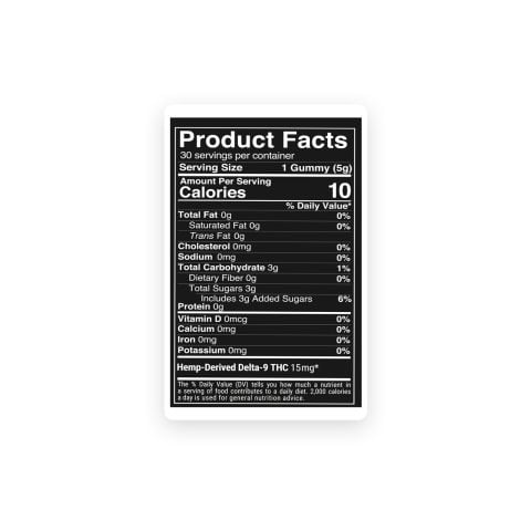 15mg Delta 9 Gummies - Grape - Chill Plus - Thumbnail 5